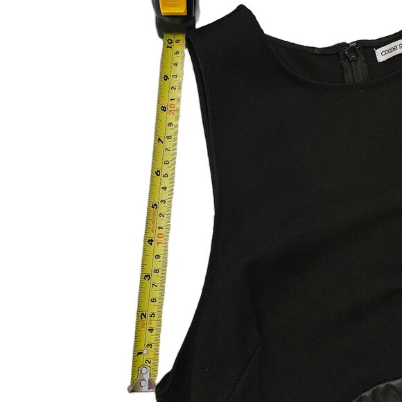 COOPER ST Black Short Sleeveless Bodycon Sheath Dress Size 8 - Picture 6 of 9